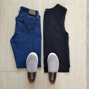 levi's • curvy boot cut jeans • K